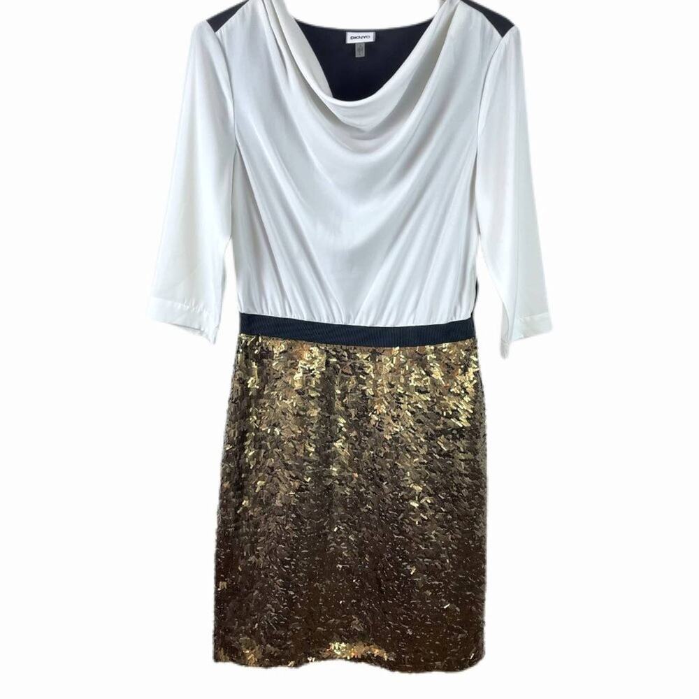 DKYNC Sequin Confetti Skirt Party Dress Sz 8
